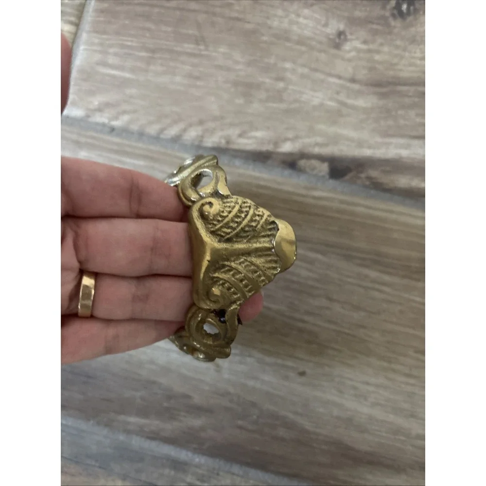 Vintage‎ Brass Candle Holder 3 Legs